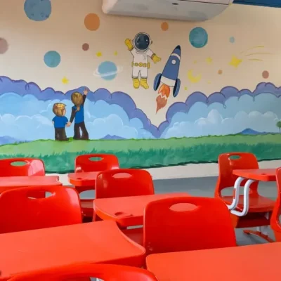 Colégio Liverpool_Parede Pintada